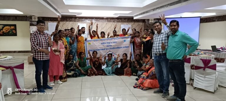 Training for creche caregivers concluded