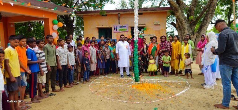 Adolescent participation in social action through independence day celebration