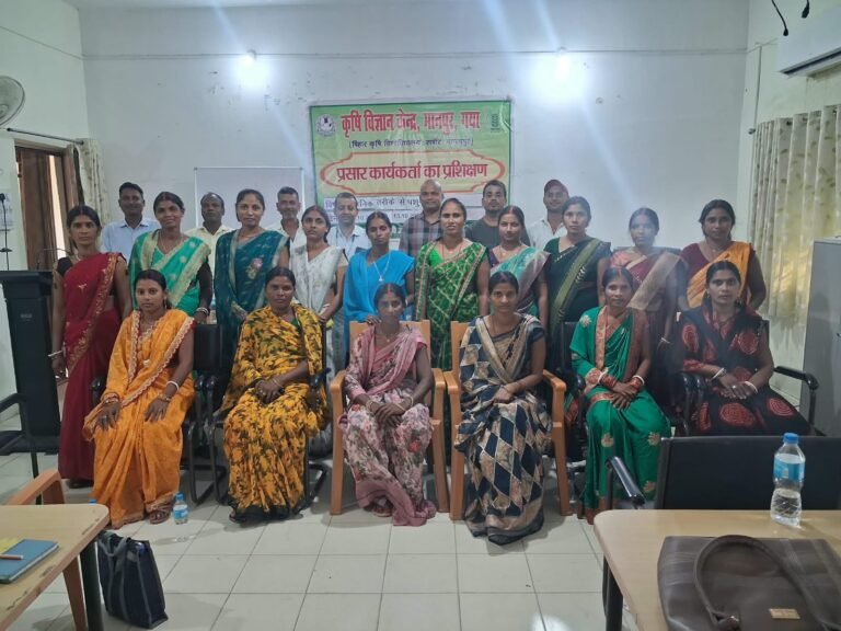 Two-day scientific goat rearing training at krishi vigyan kendra, manpur